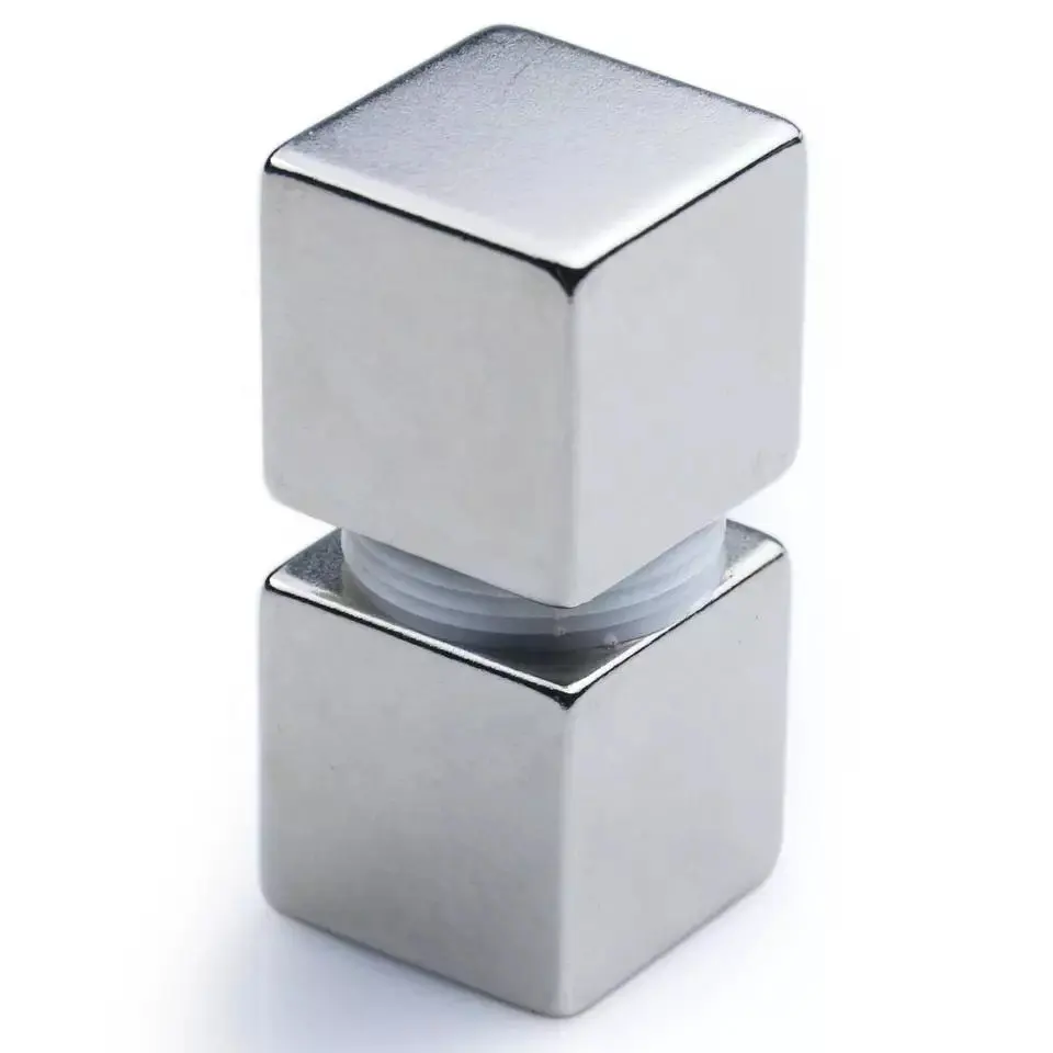 Siêu Mạnh Mẽ Neodymium Từ Khối Khối Nam Châm Văn Phòng Nam Châm Vuông Cube