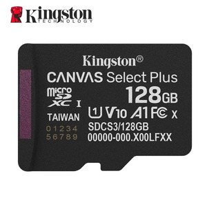 Scheda di Memoria <span class=keywords><strong>Micro</strong></span> TF <span class=keywords><strong>SD</strong></span> Originale Kingston Canvas Select Plus SDCS3 da 64GB C10 128GB 256GB 512GB 1TB Fino a 150MB/s - Product Image 1