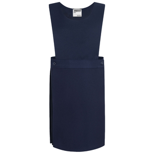 ชุดนักเรียนเด็กแบบสั่งทำจากโรงงาน เสื้อกล้ามคอกลมเรียบสำหรับเด็กผู้หญิง ชุดเดรสจีบแบบพินาโฟร์สำหรับนักเรียน - Product Image 4