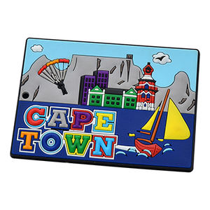 Aimants de réfrigérateur de Noël 3D, Décoration de maison en caoutchouc, Souvenirs de voyage - Product Image 1