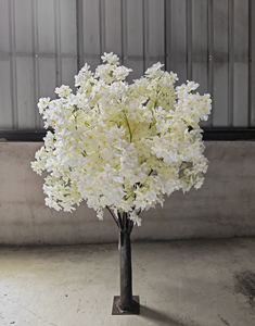 Faux rose <span class=keywords><strong>japonais</strong></span> fleurs de <span class=keywords><strong>cerisier</strong></span> Branches arbres pièce maîtresse pour Table de mariage floraison arbre plante pour décor de fête à la maison - Product Image 3