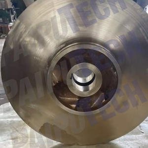 黄铜叶轮熔模铸造服务，失蜡铸造黄铜叶轮零件，精密铸造黄铜叶轮零件 - Product Image 4