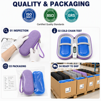 Étui isotherme antichoc en polyester rigide et EVA pour stylo à insuline, portable, pour voyage, avec fermeture éclair, personnalisable, nouveau, OEM, vente en gros