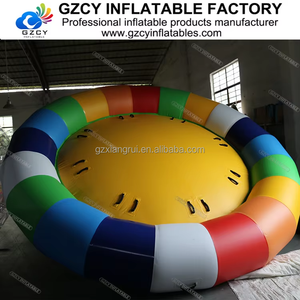 Giroscopio Acuático Inflable de PVC para Juegos de Parque Acuático, Disco Volador, Bote Remolcable, Saturno Acuático, Marca Inflable GZCY - Product Image 2