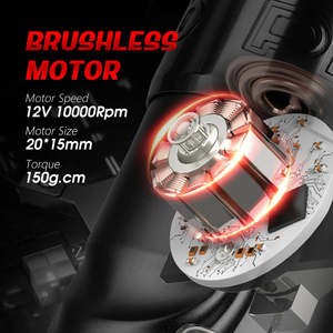 เครื่องสักโรตารี่ไร้สายพร้อมมอเตอร์ไร้แกนสแตนเลสสำหรับการสักถาวร - Product Image 2