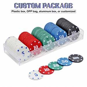 Ensemble de jetons de poker personnalisés avec étui en aluminium, cartes de récompense, jetons de motivation en plastique pour enfants avec affirmations positives, jetons de poker personnalisés - Product Image 5