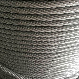 Câble en acier galvanisé 6x24 7FC 17mm 18mm 19mm Câbles pour la construction d'ascenseurs - Product Image 3