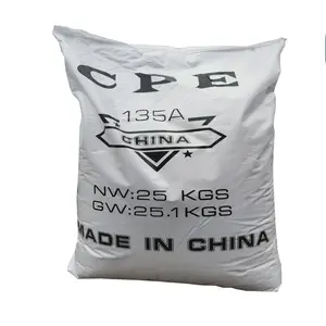 고품질 산업용 화학 제품 염소화 폴리에틸렌 CPE135 CPE 135B