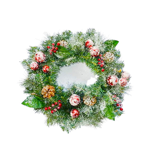 Guirlande <span class=keywords><strong>de</strong></span> Noël artificielle 2026 <span class=keywords><strong>avec</strong></span> fruits rouges et cônes <span class=keywords><strong>de</strong></span> pin, décoration festive pour Halloween et le Nouvel An - Product Image 1