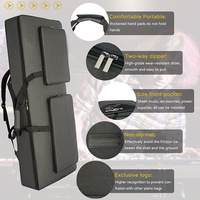 Étui de protection pour clavier de piano en polyester imperméable à 61 touches Sacs et étuis pour instruments