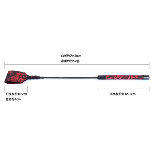 Nouveau fouet rouge classique de style chinois pour adultes, produit transfrontalier très vendu, fouet d'entraînement, accessoire de passion SM pour couples - Product Image 2