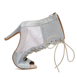 LUOQIAO Chaussures professionnelles de danse latine et jazz <span class=keywords><strong>pour</strong></span> femmes Nouvelles bottes à talons hauts <span class=keywords><strong>Bachata</strong></span> Party Performance Semelles souples supérieures pailletées - Product Image 5