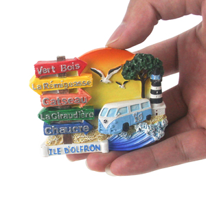 Aimant de réfrigérateur en résine personnalisé, souvenir de la <span class=keywords><strong>ville</strong></span> de Benalmadena, aimants de réfrigérateur promotionnels, souvenir touristique d'Alicante - Product Image 4