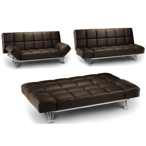 Ghế sofa giường gấp hiện đại khung kim loại, bọc da tổng hợp, đệm mút nhớt, 2 chỗ ngồi - Product Image 5