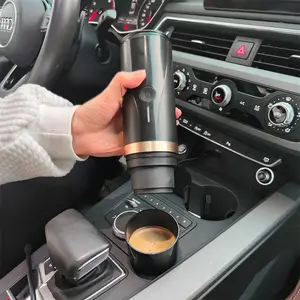 PCM02 Tragbare Reise kaffee maschine Einzel becher Mini Elektrische Kaffee maschine Batterie gepumpt Kein manueller Betrieb für Auto