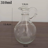 100ml 150ml Bouteille en verre d'huile de qualité alimentaire avec bec verseur Bouteille d'huile de table Sauce soja vinaigre verre olive avec couvercle en liège