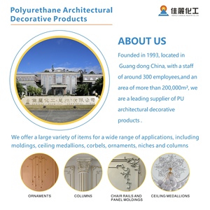 Phong cách Châu Âu Polyurethane cornice đúc cho khách sạn gạch trần trang trí nội thất nhựa vật liệu xây dựng PU hoa - Product Image 4