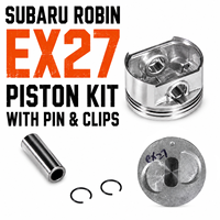 Ensemble piston EX27 EX30 pour moteur à essence Robin EX27, pièces de rechange en aluminium pour générateur, fabriqué en Chine, vente en gros
