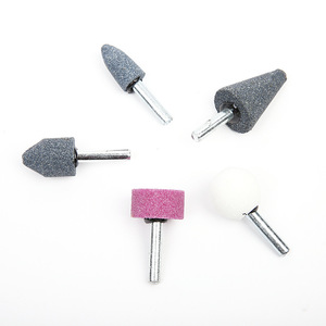 Piedra abrasiva montada para <span class=keywords><strong>Dremel</strong></span>, herramientas rotativas, cabezal de rueda de piedra de molienda, accesorios de herramientas <span class=keywords><strong>Dremel</strong></span>, 10 Uds. - Product Image 2