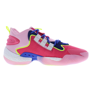 Adidas SM BYW Select Chaussures de basket-ball unisexes Rose Blanc Bleu Technologie Boost - Product Image 2