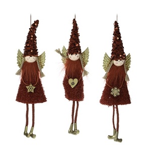 Nuovi Arrivi 2026: Ciondoli Personalizzati a Forma di Angelo, Decorazioni per Albero di Natale e Palline Ornamentali per Addobbi Festivi - Product Image 2