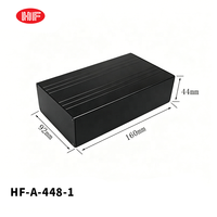 Boîtiers d'amplificateurs personnalisables en profilé d'aluminium extrudé, boîtier de contrôle, boîtier électronique pour PCB, enceinte en aluminium extrudé