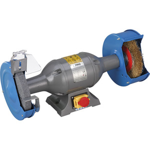 FERVI Professional Combined Bench <b>Grinder</b> Long Shaft with Smerigliatrici Features - Product Image 1