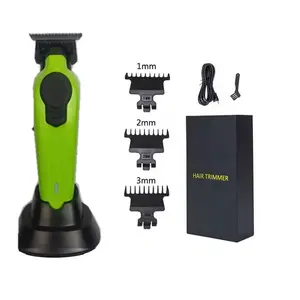 HClippers fabricant Tondeuse à cheveux professionnelle base de chargement Tondeuses de barbier Tondeuses de coupe de cheveux sans fil rechargeables par USB