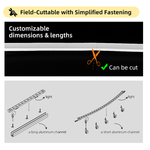 Lampu Strip <span class=keywords><strong>Led</strong></span> langkah tangga luar ruangan tahan air IP67 silikon fleksibel kontrol 512 RGBW Dmx tegangan kustom - Product Image 6
