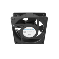 WELLSUNFAN FD12038 Ventilateur axial de refroidissement DC 48V/24V/12V de haute qualité 120x120x38mm, dissipateur thermique en plastique sans balais, 3500 tr/min, 19,2W, 113,01 CFM