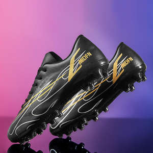 Chaussures de football pour jeunes, chaussures de football professionnelles personnalisées à haute tige, chaussures de football d'extérieur pour hommes, chaussures de football pour étudiants - Product Image 1