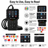 Escáner de Diagnóstico de Automóviles OBD2 V511, Lector de Códigos, Eliminación de Fallas, Prueba de Batería, Soporte Multilingüe, Compatibilidad OLIVER, Venta Internacional