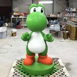 Artisanat en résine <span class=keywords><strong>Mario</strong></span>, sculpture <span class=keywords><strong>Mario</strong></span> personnalisée en fibre de verre pour décorations de Noël - Product Image 2