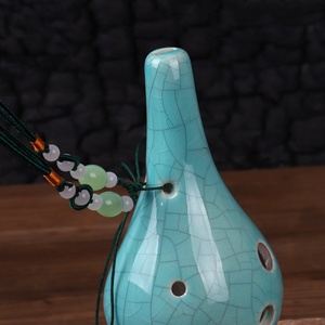 Ocarina de Cerámica de 6 Orificios en Do Alto, Instrumento Musical de Viento Nacional Chino, para Principiantes, Suministro de Fábrica - Product Image 6