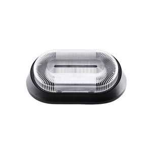 RVPL-Lampe à crêpes <span class=keywords><strong>LED</strong></span> lumineuse pour <span class=keywords><strong>camping</strong></span>-<span class=keywords><strong>car</strong></span>, montage en surface, <span class=keywords><strong>12</strong></span> <span class=keywords><strong>volts</strong></span>, mur <span class=keywords><strong>extérieur</strong></span>, plafond, porche, couleur blanche et noire - Product Image 2