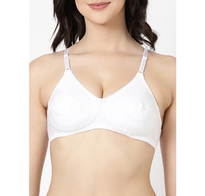 Soutien-gorge blanc pour femme, doux, extensible, confortable, pour usage quotidien et tenues ethniques traditionnelles - Product Image 1