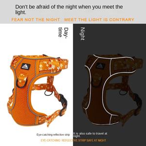 Köpekler için toptan yansıtıcı ayarlanabilir mor evcil köpek koşum - Product Image 5