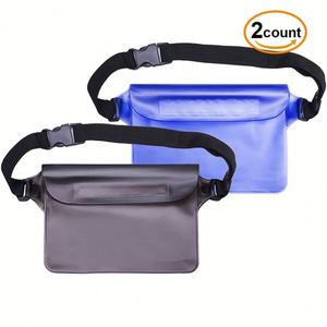 Hot Selling Promotional <b>Gift</b> Phone Waterproof Waist Swimming Bag Sublimation Blank Side Pvc Transparent Waist Bag - Product Image 4