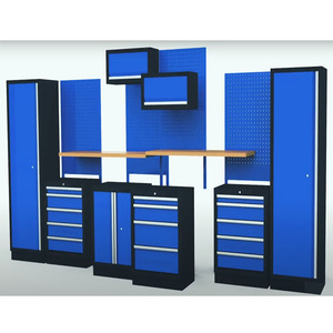 JZD Full Garage Workbench <strong>Tool</strong> Chest Cabinet with Drawers Customizable OEM &amp; OBM Support for <strong>Tool</strong> <strong>Storage</strong> - Product Image 6