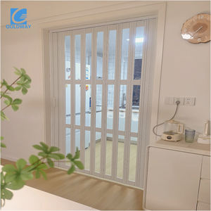 Diseños Modernos de Puertas Plegables de PVC Impermeables para Interiores, Puertas Plegables para Casas - Product Image 1