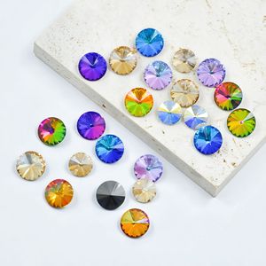 K9 color-coated satellite <b>drill</b> DIY jewelry accessories, round pointed bottom glass water <b>drill</b> manufacturer wholesale - Product Image 3