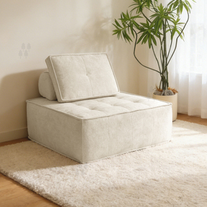 Canapé modulaire moderne et durable, compressible, en mousse haute densité, pour salon, usage domestique - Product Image 1
