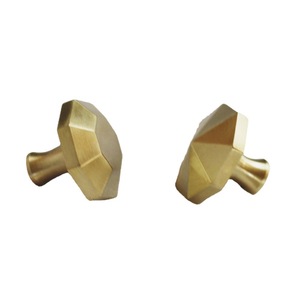 <b>Copper</b> Handle Octagonal Drawer Furniture <b>Knob</b> Minimalist Design Durable Solid <b>Copper</b> Hardware - Product Image 3