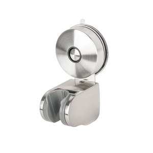 Porta testa <span class=keywords><strong>doccia</strong></span> a mano tazza regolabile in acciaio inossidabile per bagno senza trapano - Product Image 1