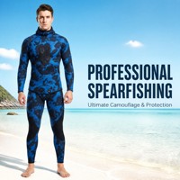 Combinaison de plongée Yamamoto en néoprène 3mm 5mm pour la pêche sous-marine avec capuche, cellule ouverte
