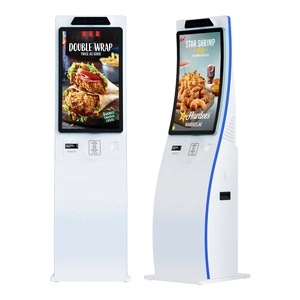 Kioscos de Pago con Pantalla Táctil Curva de 32 Pulgadas, Máquinas de Facturación de Autoservicio, Sistema de Pedidos de Autoservicio para Supermercados, Caja Registradora de Autoservicio - Product Image 3