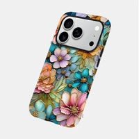 Étui de téléphone portable antichoc personnalisé DYL pour 17 Pro Max & Air/Plus, style Ins, en TPU+PC