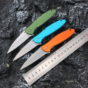 มีดพับ LEEK 1660 ด้ามสแตนเลส สำหรับตั้งแคมป์ เอาตัวรอด <span class=keywords><strong>EDC</strong></span> มีดพับยุทธวิธี - Product Image 2
