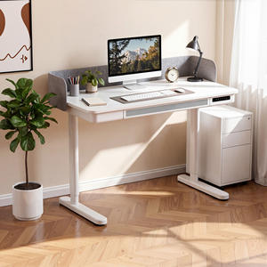 <span class=keywords><strong>Escritorio</strong></span> de Pie para Gamers, <span class=keywords><strong>con</strong></span> un Solo Motor, un Cajón, Tablero de Fieltro, Compacto, Ahorra Espacio, Estructura Estable - Product Image 1