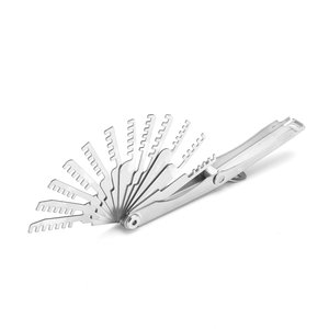 Ensemble d'outils pliants Huanyu - Fournitures professionnelles pour serruriers, outils de <span class=keywords><strong>crochetage</strong></span> de serrures, outils de quincaillerie, norme américaine, fabriqué en Chine - Product Image 6